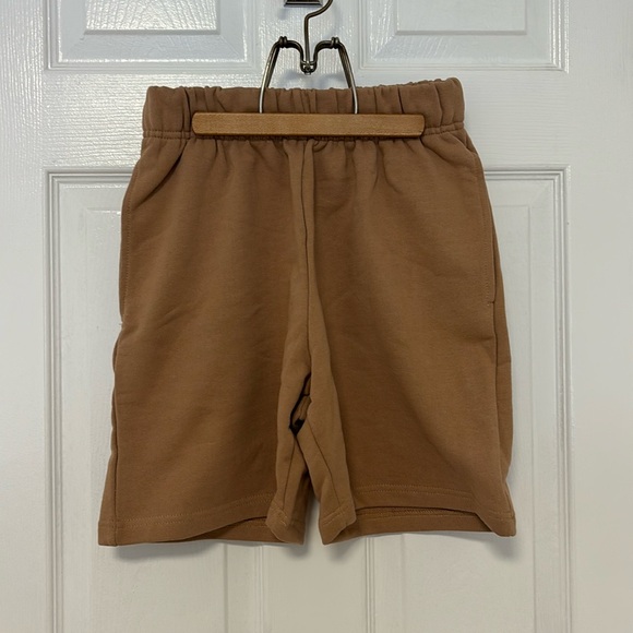 Brunette The Label Tan French Terry Shorts Size Women's XS/S - Picture 1 of 5